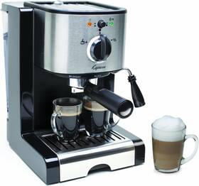 Capresso 794151401907 116.04 Pump Espresso And Cappuccino Machine Ec100 Black