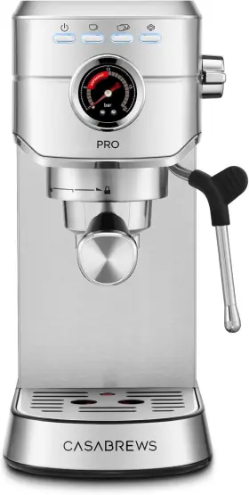 5418-pro Casabrews 5418 Pro Espresso Machine 20 Bar Upgraded Maker A-silver