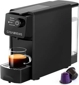 Casabrews Cm7036e Espresso Machine For Nespresso Original Pods 20 Bar Coffee Black