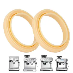 Cavekeap 744585933826 2 Pcs Silicone 54 Mm Group Head Seal For Breville Espresso Average Yellow