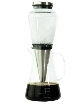 Ccc Cafe Crush Club 719104151753 500ml Cold Brew Ice Dripper Coffee Maker Glass Pitcher With Steel Filter