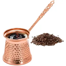 Chandler 850049536318 Turkish Coffee Pot - Arabic Greek Cofee Pots Serving 4 People 12 Oz 355 M