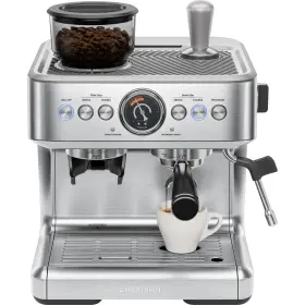 Rj54-g-ss-am Chefman Crema Supreme 15 Bar Espresso Machine With Large Stainless Steel