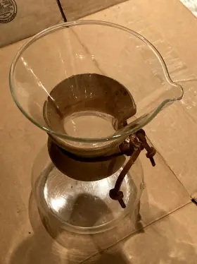 Cm-10 Chemex Coffee Maker 10 Cup Filter Pourover Glass With Wooden Collar