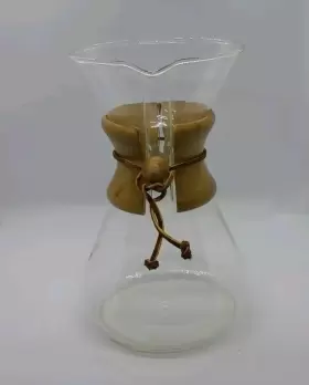 Cm-10a Chemex Vintage Coffee Maker Carafe Wavy Glass- 9 Inch - Pour Over Drip
