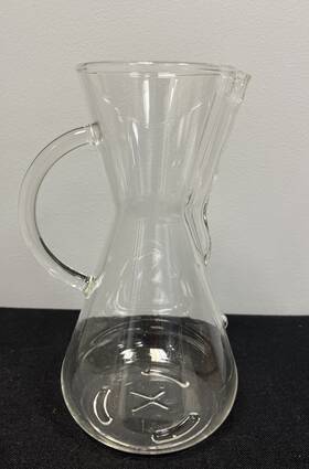 Chemex Cm-1gh New 3 Cup Glass Handle Filter Drip Coffee Maker