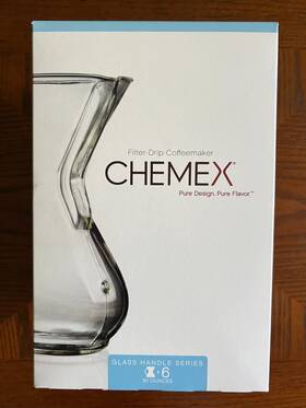 Chemex Coffee Maker Cm-6gh Glass Handle Series 6 Cup Item