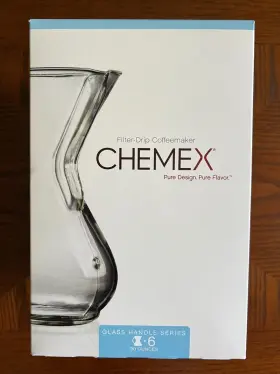 Cm-6gh Chemex Coffee Maker Glass Handle Series 6 Cup Item