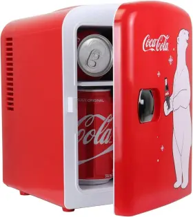Kwc4-1 Coca-cola 12v Portable 4l Cooler/warmer Ac/dc Powered Power Red Bright