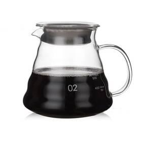 Cofe-by 798949440406 Glass Coffee Carafe Standard Server For Pour Over Maker Clear C