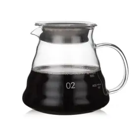 Cofe-by 798949440406 Glass Coffee Carafe Standard Server For Pour Over Maker Clear C