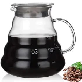 Cofisuki 797241771492 Glass Coffee Server For Drip Maker Standard Carafe