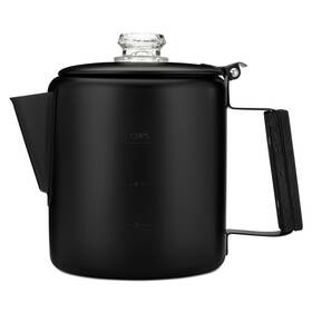 Coletti 850044612314 Bozeman Black Percolator Coffee Pot Camping 6 Cup