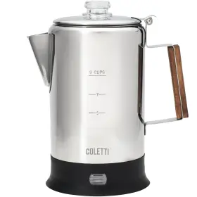 Coletti 850044612512 Bozeman Electric Percolator 9 Cups Stainless Steel