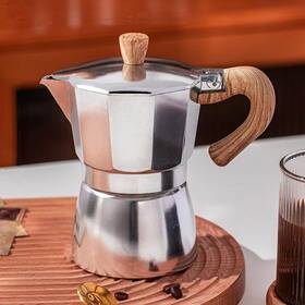 Conyee 705353315282 Moka Pot Italian Coffee Maker 3 Cup/5 Oz Stovetop Espresso Fo