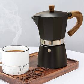 Conyee Usz4260 Moka Pot Stovetop Espresso Maker Italian Coffee 6 Cup/10 Oz
