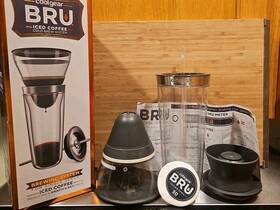 Coolgear 4060 Bru Iced Coffee Cold Brew System For Single Serve - Read