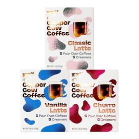 Copper Cow Coffee 445037927907 Premium Pour Over Single-serve Vietnamese Classic Black Chu