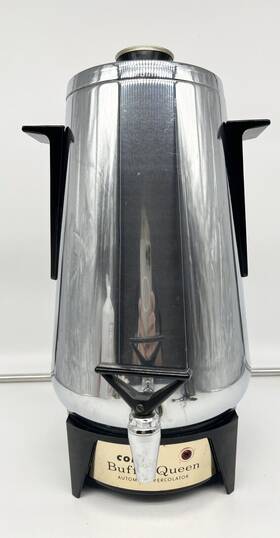 Cory Ap-32 Buffet Queen Electric Coffee Percolator 32 Cup Atomic Mcm Stainless Steel