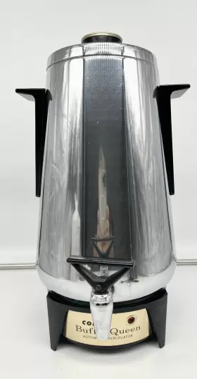 Ap-32 Cory Buffet Queen Electric Coffee Percolator 32 Cup Atomic Mcm Stainless Steel