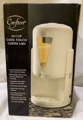 Crofton 5298-06 24 Cup Cool Touch Coffee Urn