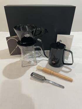 Crosscreek 9917-c001-062 Pour Over Brewer Coffee Maker Delux Set