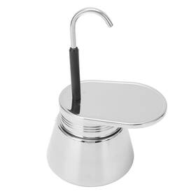 Cryfokt 434994501619 Single Spout Stovetop Pot Portable Coffee Maker Stainless Steel Inductio