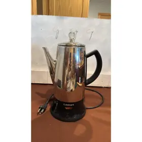 7012s Cuisinart Classic 12 Cup Stainless Percolator Works