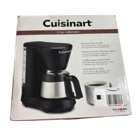 Dcc-5570nas Cuisinart 5-cup Coffeemaker With Stainless Steel Carafe Open Box