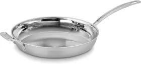 Mcp2230hn Cuisinart Multiclad Pro 12 Inch With Helper Handle Skillet Stainless Steel