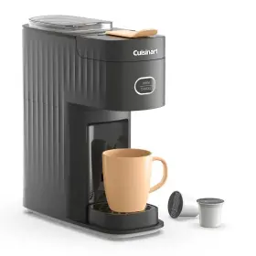 Ss-7bk-blk Cuisinart Soho Single-serve Coffeemaker White Or Black Ss-7bk - Blk