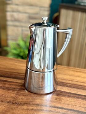 Cuisinox 690342109396 Roma Large Stove Top Espresso Maker 10 Cup Pot