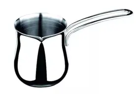 Cuisinox 690342524496 Stainless Steel Turkish Cezve Coffee Pot 24 Oz