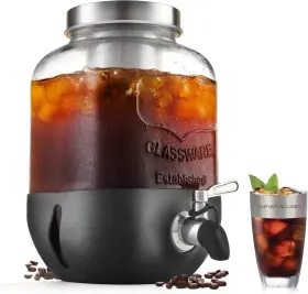 Cb01 Dailybrew Cold Brew Coffee Maker 1 Gallon Iced With Stainless Steel Filter
