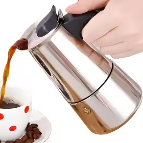 B0f28y6v9y Deekleen Stainless Steel Moka Pot Gas/electric Stovetop Espresso Maker B0f28y6v9y Deekleen Stainless Steel Moka Pot Gas/electric Stovetop Espresso Maker