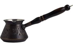 Demmex 681925094811 Thickest Copper Turkish Greek Arabic Coffee Pot Engraved Stovetop Coff