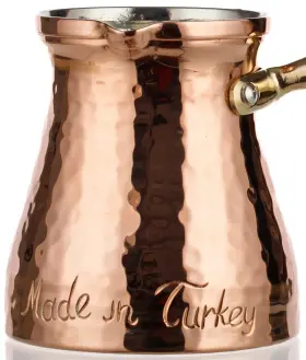 Demmex 681925097171 15 Oz Large Premium Signature Series Turkish Greek Arabic Coffee Pot Cezve I