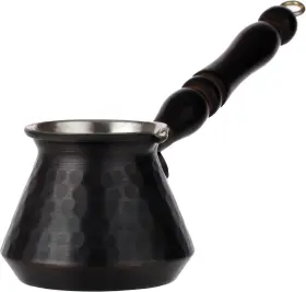 Tombul1dovmeli Demmex Thickest Turkish Greek Arabic Hammered Copper Coffee Pot Stovetop