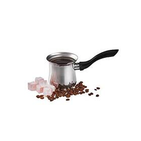 Destalya 683295340345 Turkish Coffee Pot Stainless Steel 10.14 Fl Oz Ibrik Briki Sma