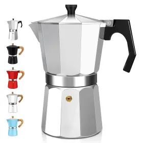 Ditosh 2cup/3.3 Oz/100 2 Cup Aluminum Espresso Stovetop Moka Pot Express Coffee Maker Percolator
