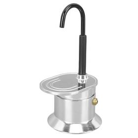Diydeg 638417074944 Single Tube Pot 1 Cup 50ml Aluminum Alloy Spout Stovetop Italian Coffee Maker