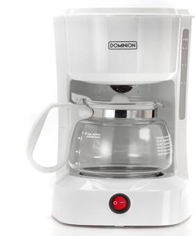 Dominion D7010cmw 4-cup Coffeemaker Compact Coffee Pot Brewer Machine