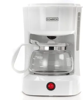 D7010cmw Dominion 4-cup Coffeemaker Compact Coffee Pot Brewer Machine