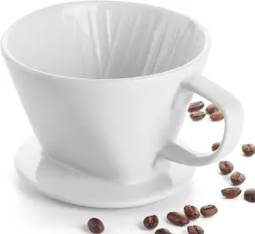 Dowan 744110751581 Pour Over Coffee Dripper Three Holes Dripping Design - High Quality Material