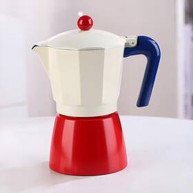 Drieamboat Jsq-0717-3 Moka Pot Stovetop Espresso Maker Mini Italian Coffee Manual Cuban Coff