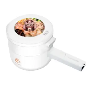 B0b829d6jq Drizzle 1.8l Electric Hot Pot Cooker Steamer Nonstick Pan Multifunctional Of