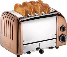 Dualit 47440 Classic 4 Slice Newgen Toaster - Stainless Steel 4-slice Copper