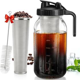 Dwts Danweitesi 705353511813 Cold Brew Coffee Maker 64 Oz 2-quart Wide Mouth