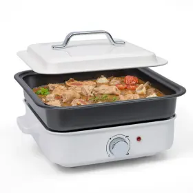B0ct9hnk48 Eamoment 2-in-1 Electric Hot Pot 4l Non-stick Portable Shabu Grill Pan