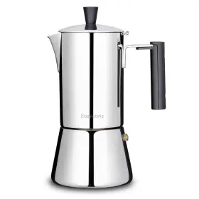 Easyworkz 779605039288 Pedro Stovetop Espresso Maker 4cup 200ml Stainless Steel Italian Coffee Machi